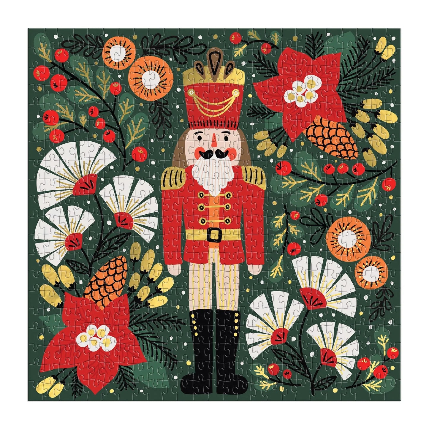 Merry Nutcracker - 500pc  Foil Jigsaw Puzzle