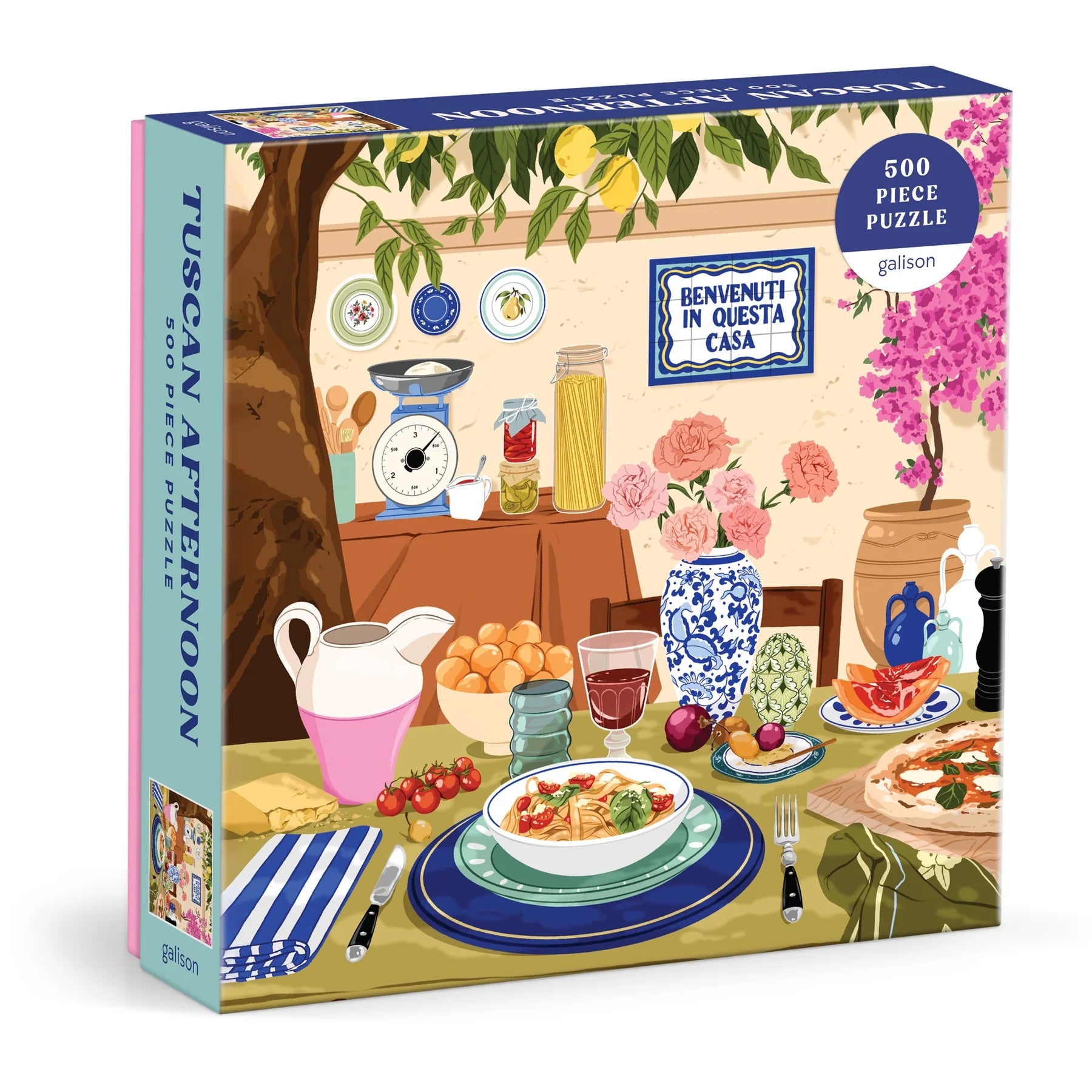 Tuscan Afternoon - 500pc Jigsaw Puzzle - Galison - littleyoyo.ca