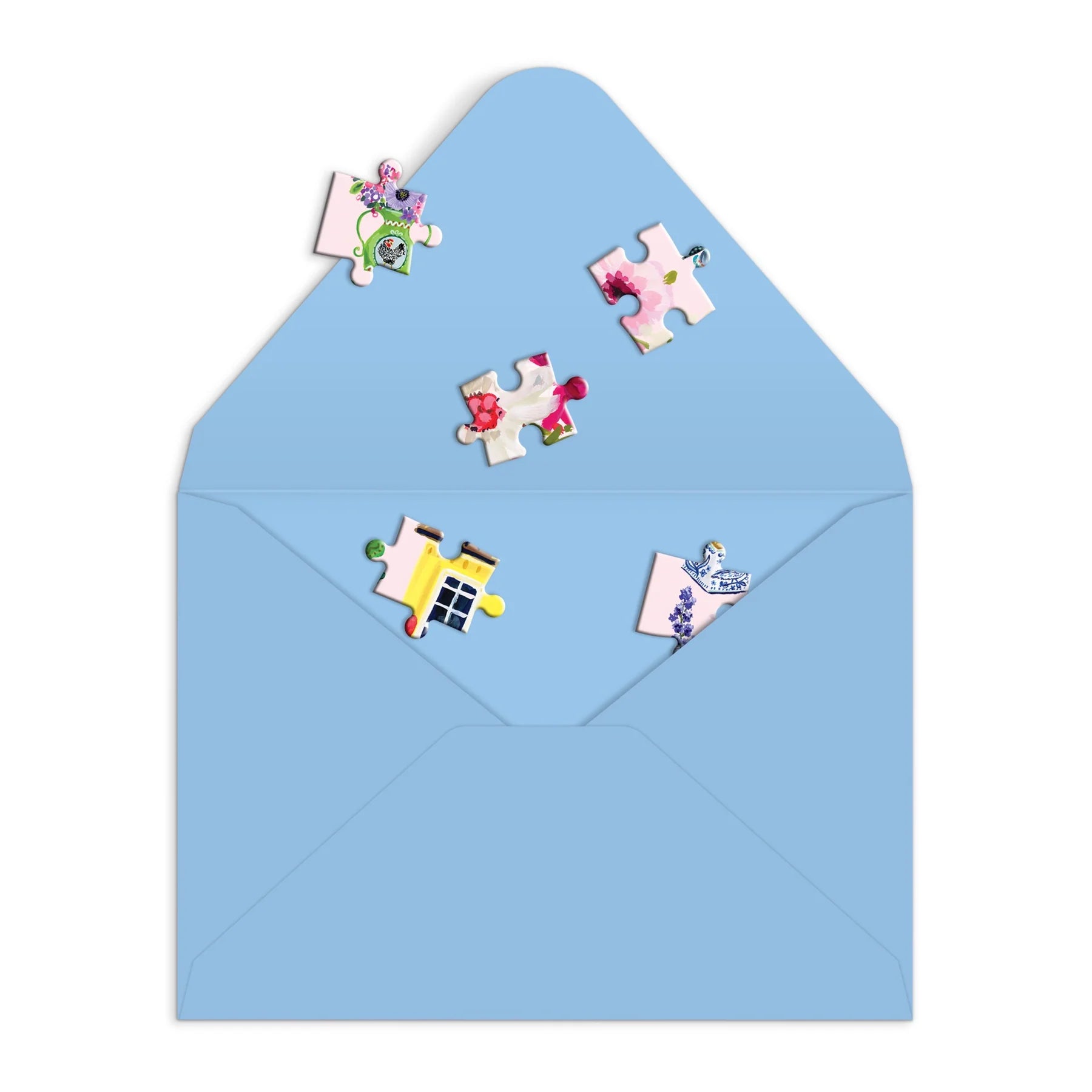 Buzzy Bouquets Greeting Card Puzzle - Galison - littleyoyo.ca
