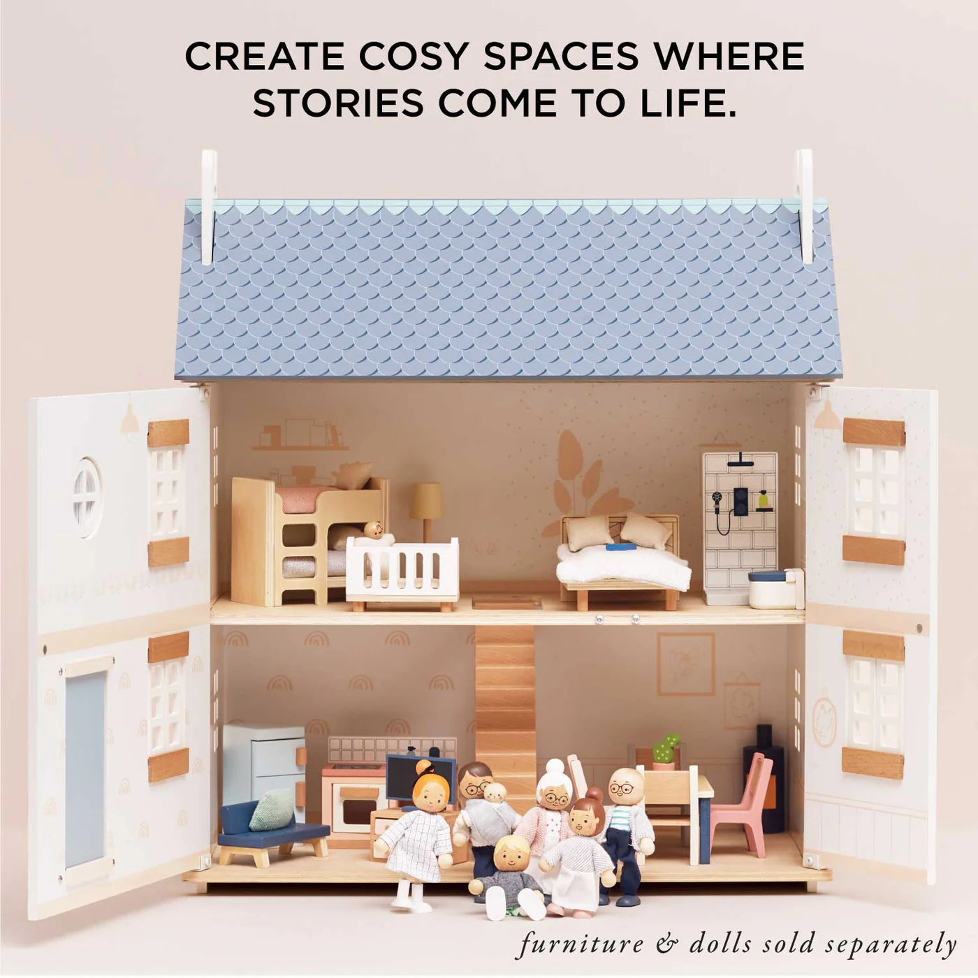 Le Toy Van - Bay Tree Wooden Dollhouse - Le Toy Van - littleyoyo.ca