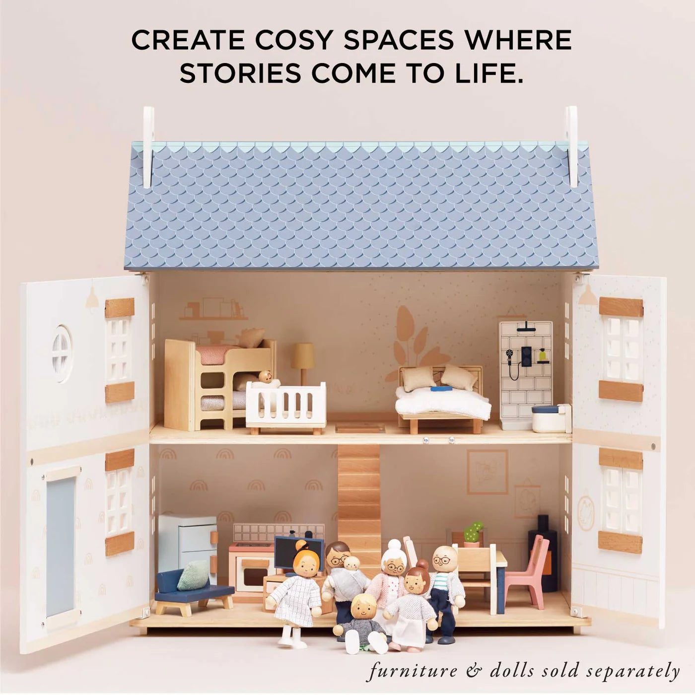 Le toy van bay tree dollhouse on sale