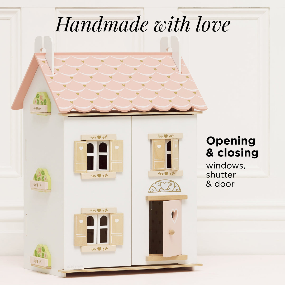 Le Toy Van - Roseheart Wooden Dolls House, Furniture & Family - Le Toy Van - littleyoyo.ca