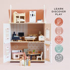 Le Toy Van - Roseheart Wooden Dolls House, Furniture & Family - Le Toy Van - littleyoyo.ca