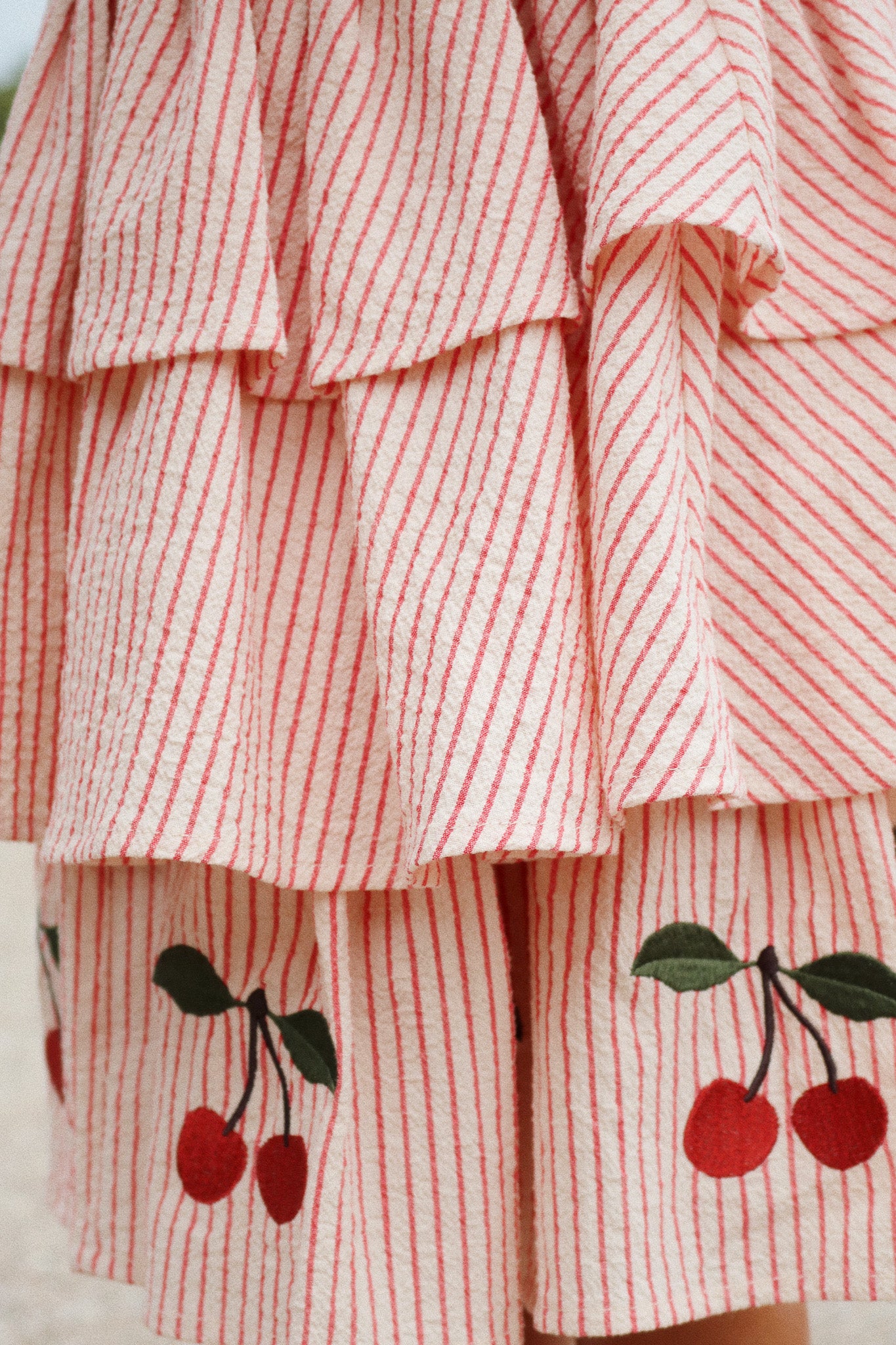 Konges Slojd - Ellie Dress Gots - Amour Stripe