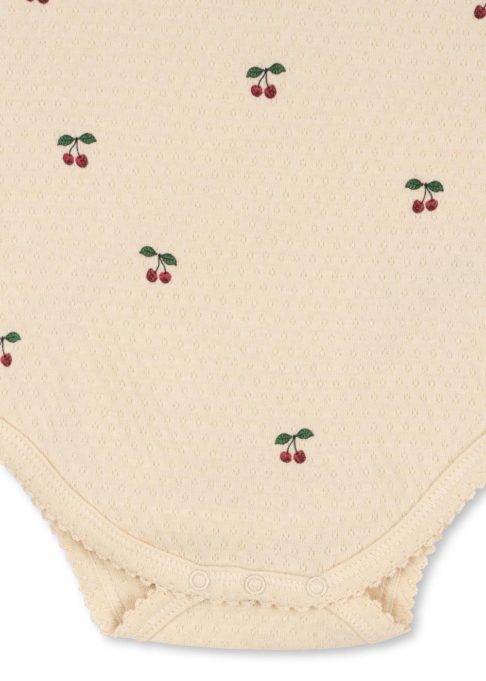 Konges Slojd - Sui Frill Body GOTS - Cherry