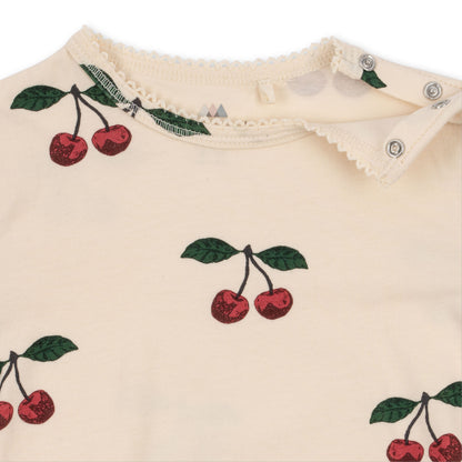 Konges Slojd - Organic Cotton Bodysuit -  Ma Grande Cerise