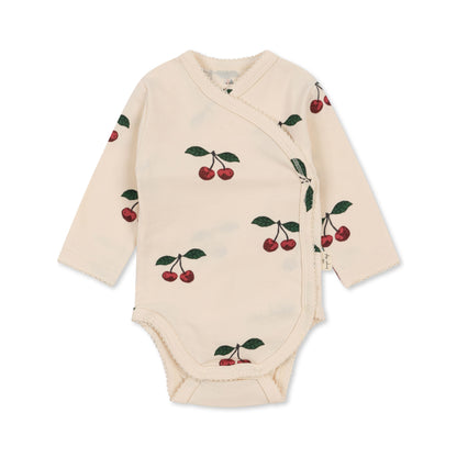 Konges Slojd - Organic Cotton Newborn Bodysuit -  Ma Grande Cerise