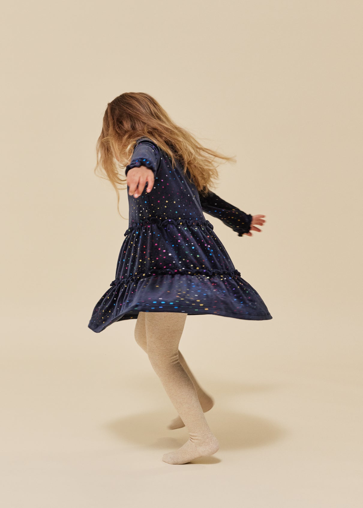 Konges Slojd - Jingle Glitter Dress - Etoile Multi Sparkle