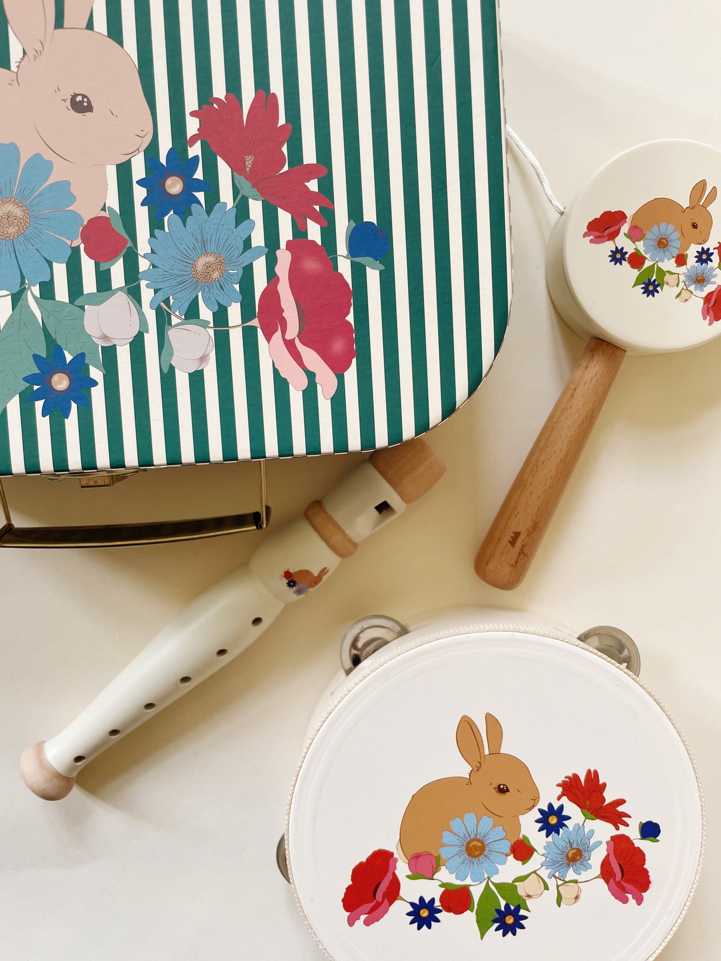 Konges Slojd - Wooden Music Set - Bunny