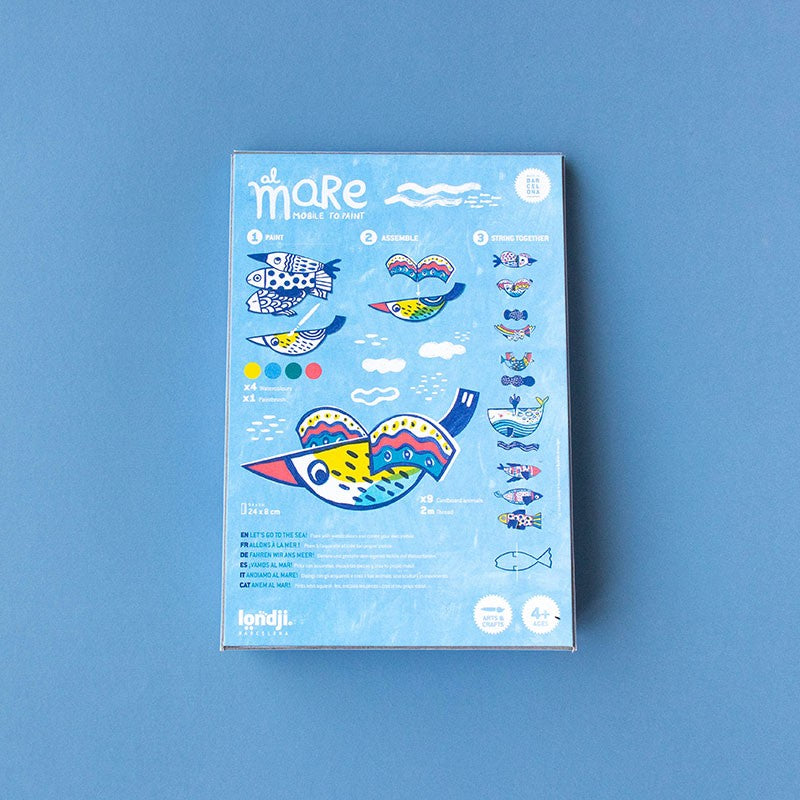Londji - Al Mare Mobile to Paint - Arts & Craft - Londji - littleyoyo.ca