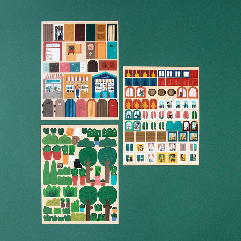 Londji - Chez Moi Stickers - Arts & Craft - Londji - littleyoyo.ca