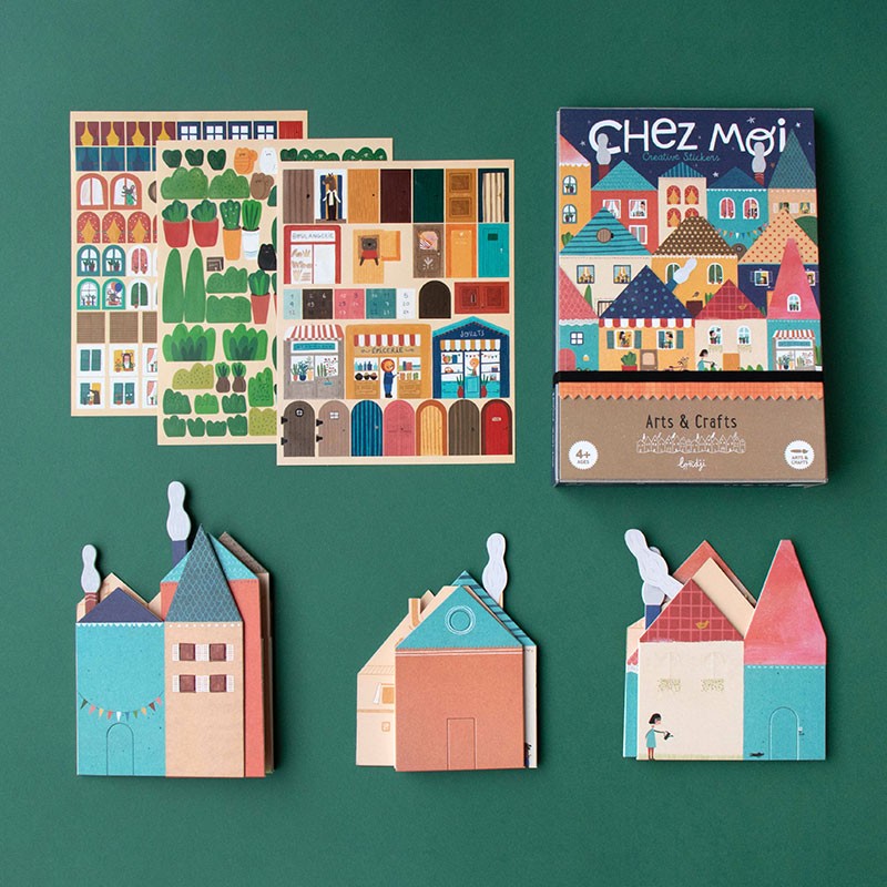 Londji - Chez Moi Stickers - Arts & Craft - Londji - littleyoyo.ca
