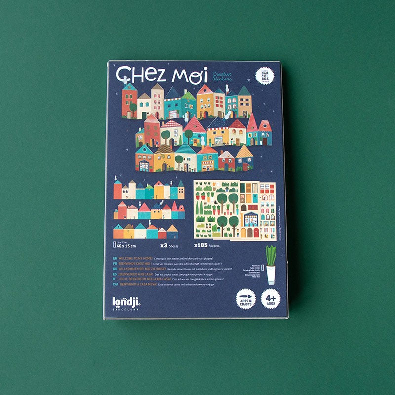 Londji - Chez Moi Stickers - Arts & Craft - Londji - littleyoyo.ca