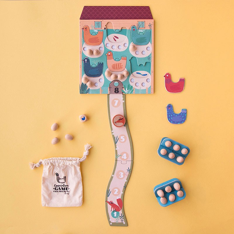 Londji - Cluck, Cluck! The Fox! - Game - Londji - littleyoyo.ca