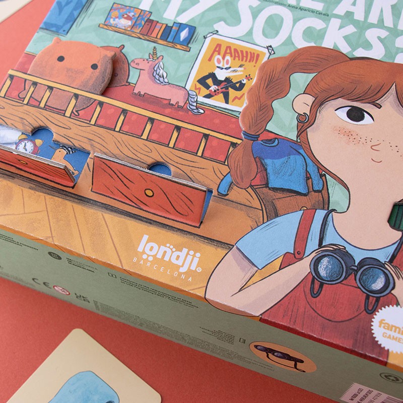 Londji - Where are my socks? - Game - Londji - littleyoyo.ca