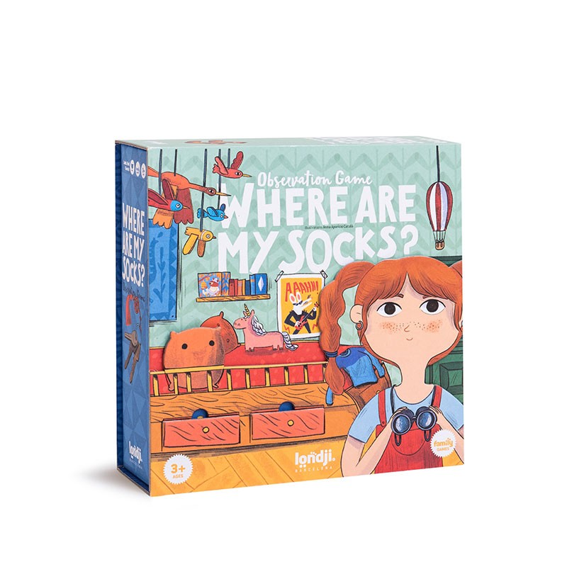 Londji - Where are my socks? - Game - Londji - littleyoyo.ca