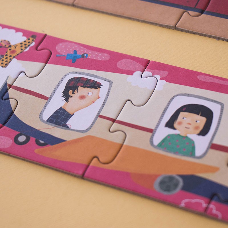 Londji - 10 Travellers - Puzzle - Londji - littleyoyo.ca