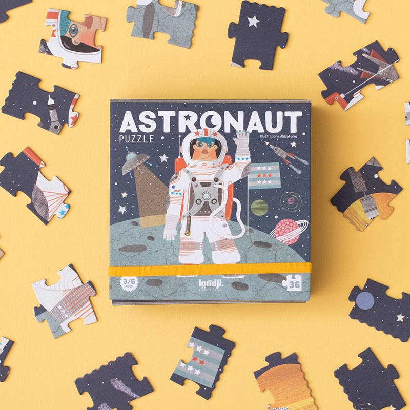 Londji - Astronaut - Pocket Puzzle - Londji - littleyoyo.ca