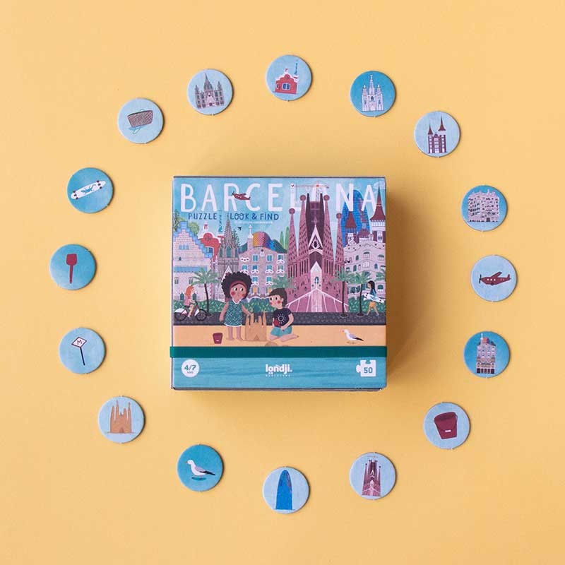 Londji - Barcelona Sorra - Puzzle - Londji - littleyoyo.ca