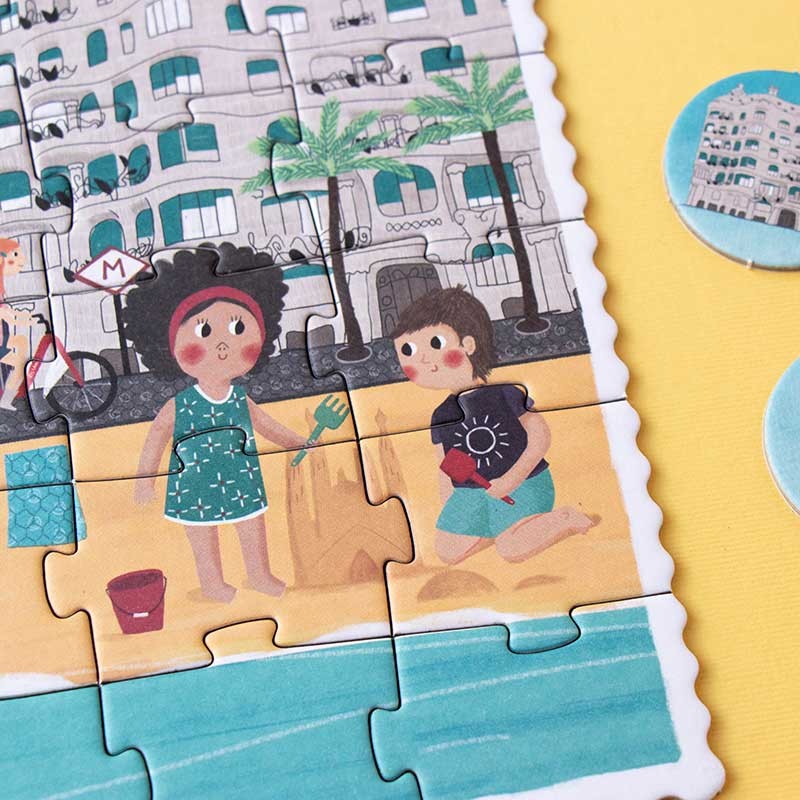 Londji - Barcelona Sorra - Puzzle - Londji - littleyoyo.ca