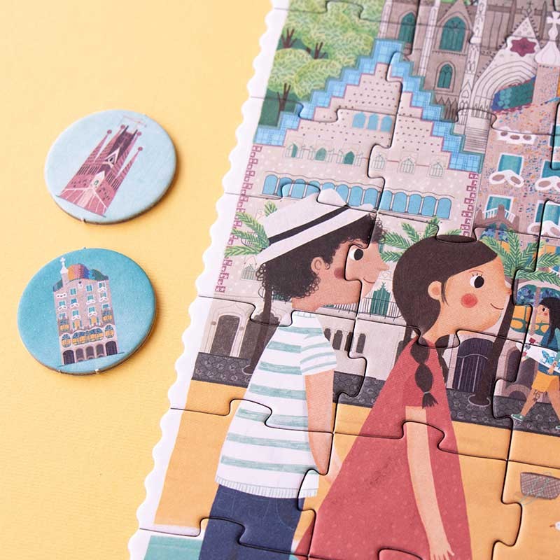 Londji - Barcelona Sorra - Puzzle - Londji - littleyoyo.ca