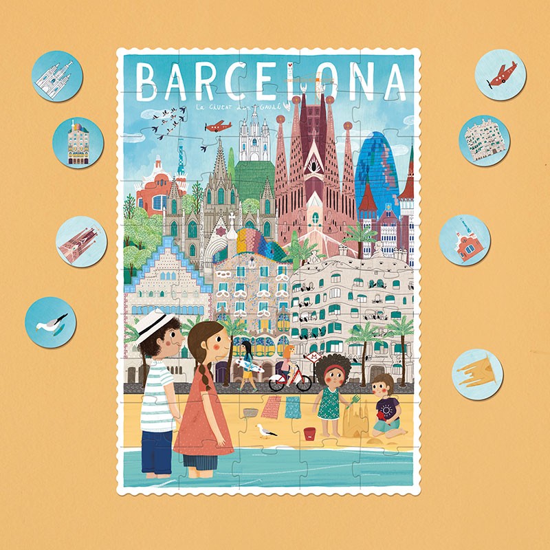 Londji - Barcelona Sorra - Puzzle - Londji - littleyoyo.ca