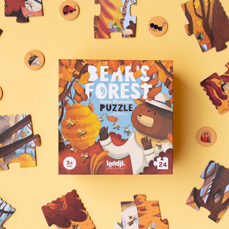 Londji - Bear's Forest - Puzzle - Londji - littleyoyo.ca