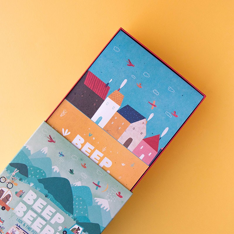 Londji - Beep Beep! - Puzzle - Londji - littleyoyo.ca