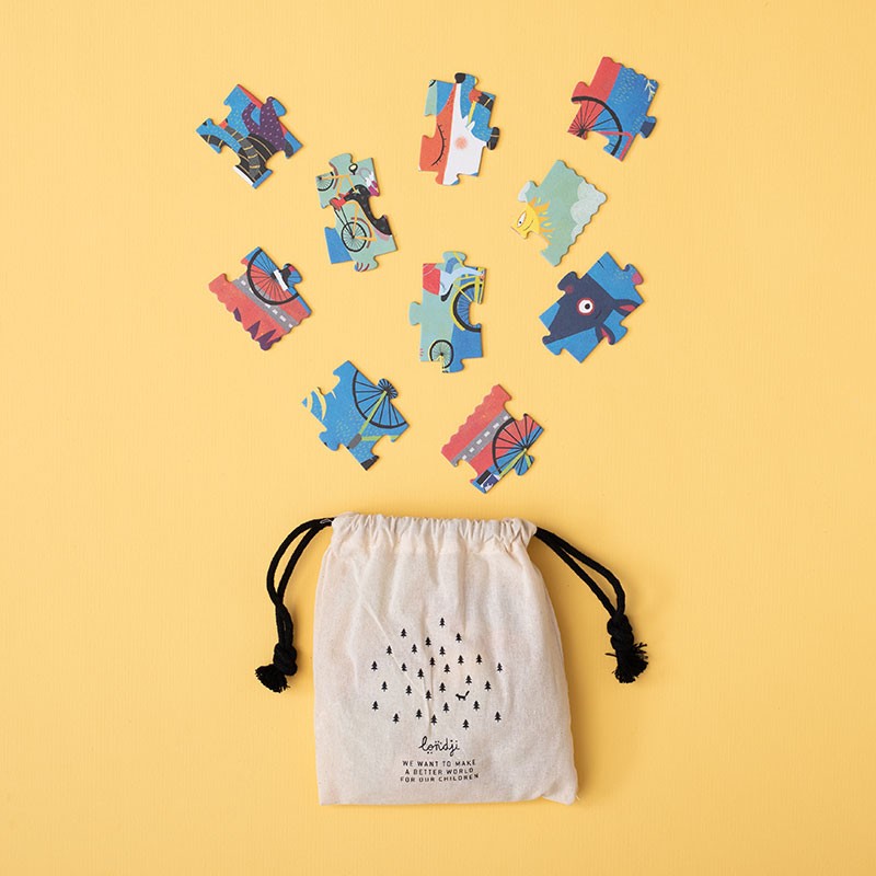 Londji - Bicicletta - Pocket Puzzle - Londji - littleyoyo.ca