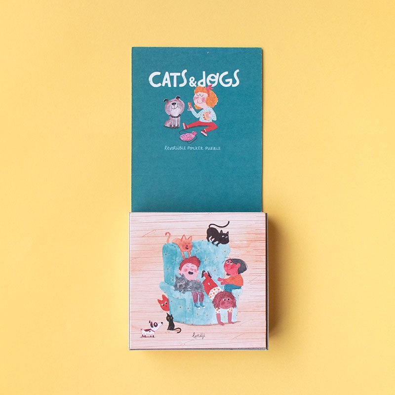 Londji - Cats & Dogs - Pocket Puzzle