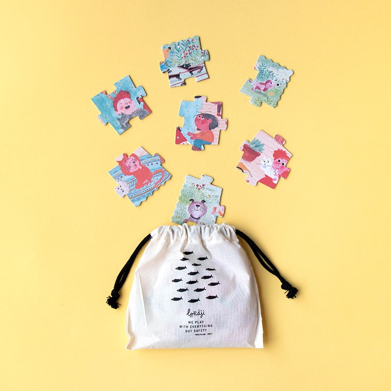 Londji - Cats & Dogs - Pocket Puzzle - Londji - littleyoyo.ca