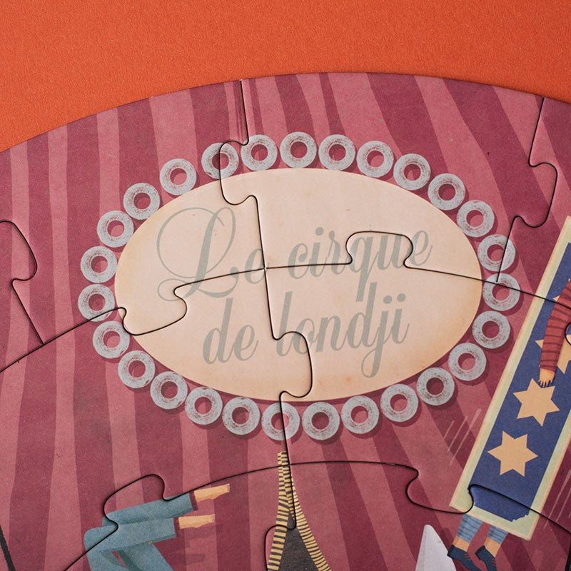 Londji - Circus Round - Puzzle - Londji - littleyoyo.ca