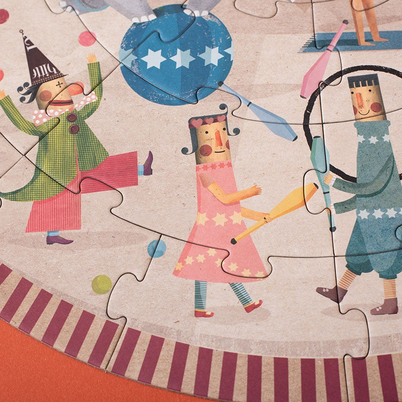 Londji - Circus Round - Puzzle - Londji - littleyoyo.ca