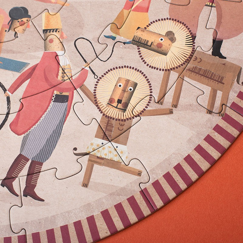 Londji - Circus Round - Puzzle - Londji - littleyoyo.ca