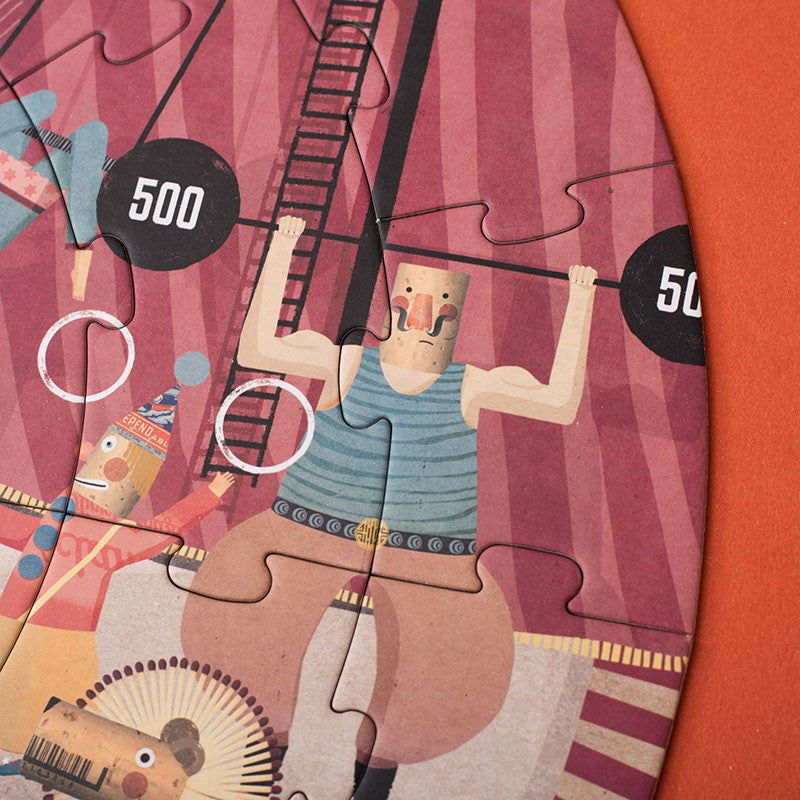 Londji - Circus Round - Puzzle - Londji - littleyoyo.ca