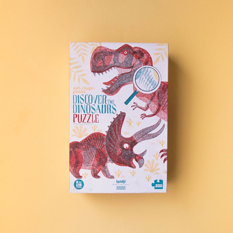 Londji - Discover the dinosaurs - Puzzle - Londji - littleyoyo.ca
