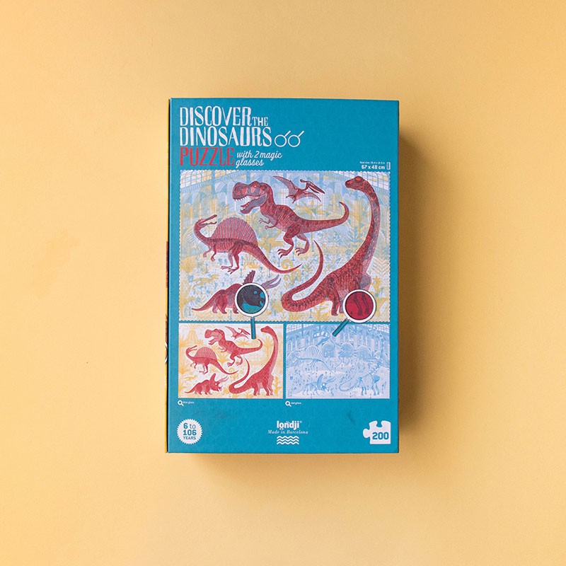 Londji - Discover the dinosaurs - Puzzle - Londji - littleyoyo.ca