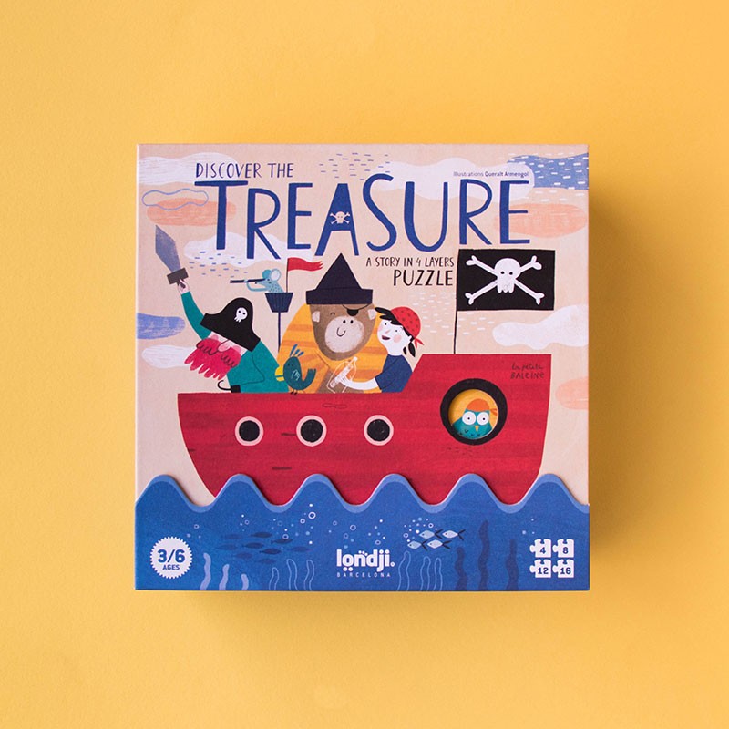 Londji - Discover the Treasure - Puzzle - Londji - littleyoyo.ca