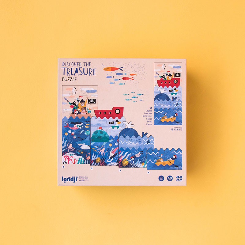 Londji - Discover the Treasure - Puzzle - Londji - littleyoyo.ca