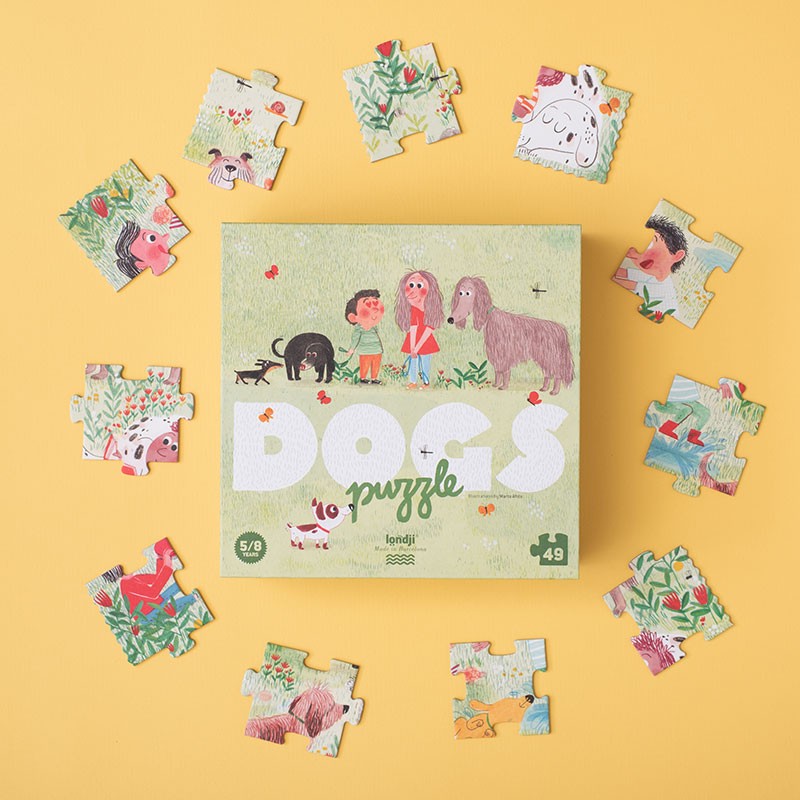 Londji - Dogs - Puzzle - Londji - littleyoyo.ca