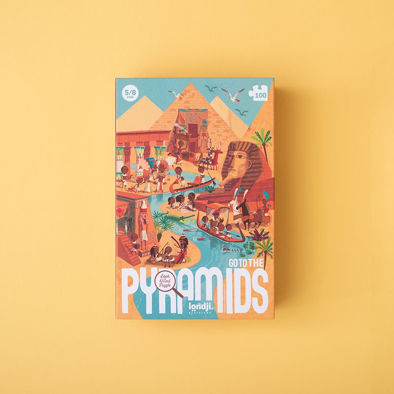 Londji - Go to the Pyramids - Puzzle - Londji - littleyoyo.ca