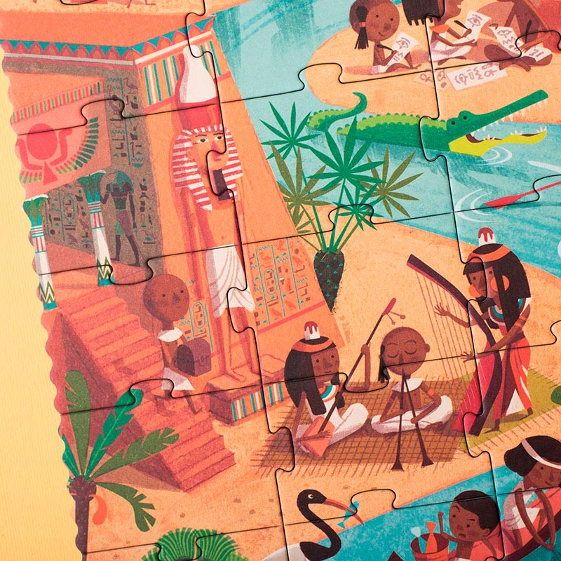 Londji - Go to the Pyramids - Puzzle - Londji - littleyoyo.ca