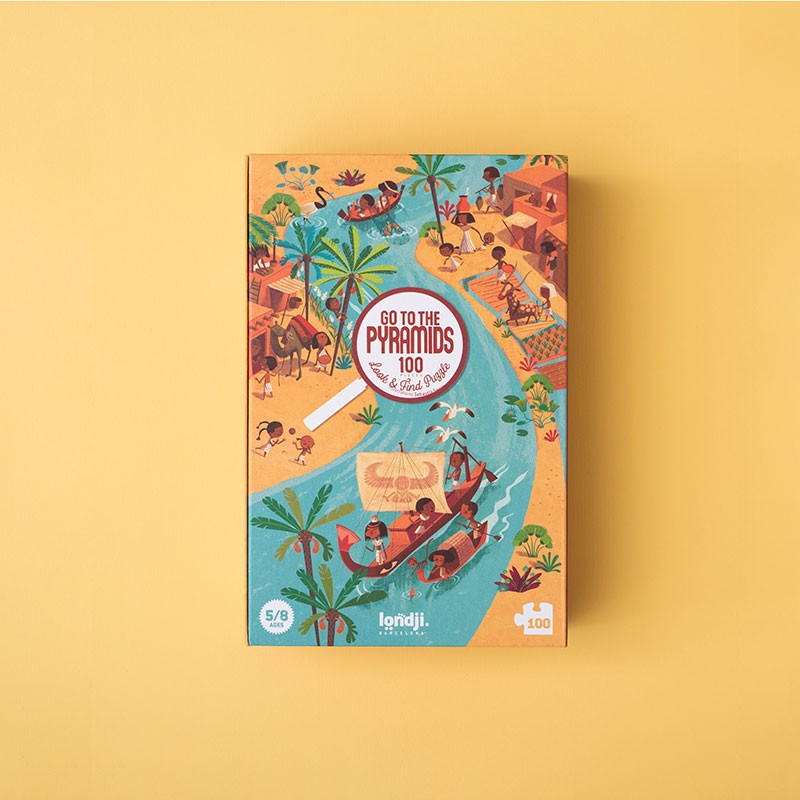 Londji - Go to the Pyramids - Puzzle - Londji - littleyoyo.ca