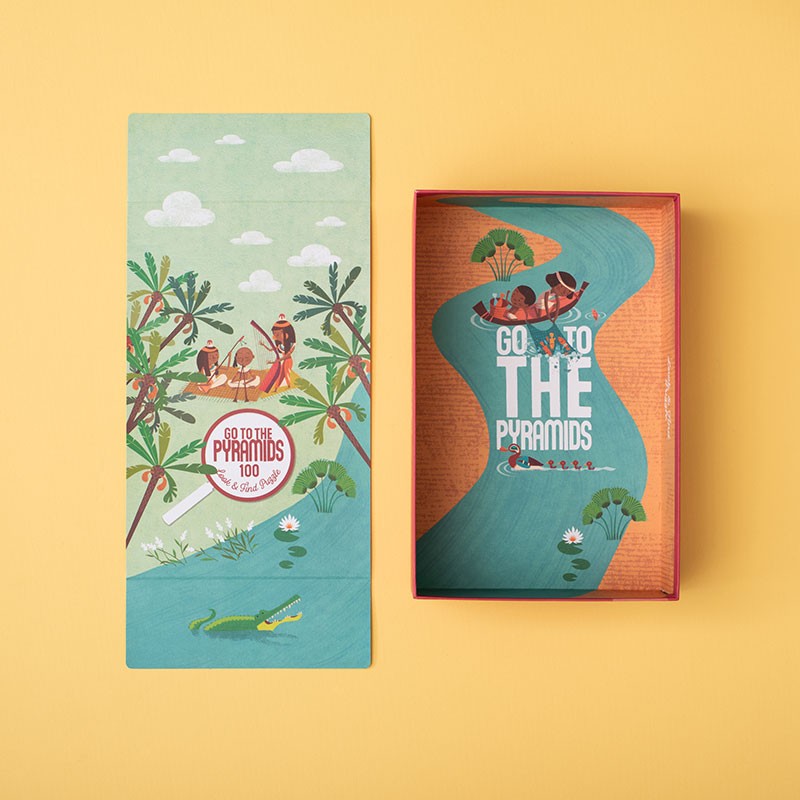 Londji - Go to the Pyramids - Puzzle - Londji - littleyoyo.ca