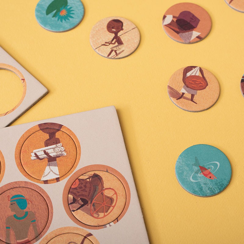 Londji - Go to the Pyramids - Puzzle - Londji - littleyoyo.ca