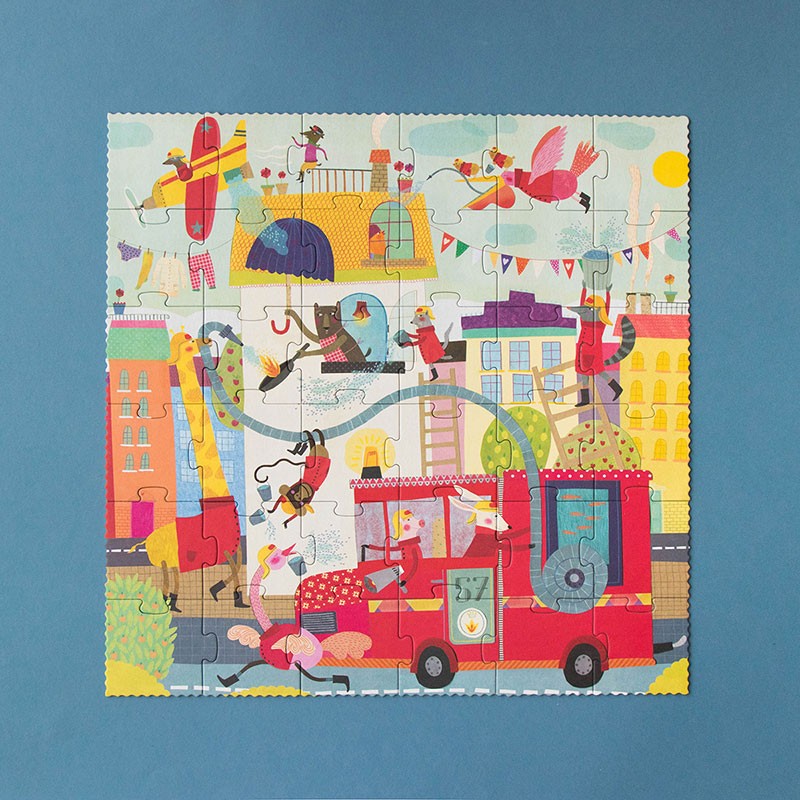 Londji - I Want to be a Firefighter - Puzzle - Londji - littleyoyo.ca