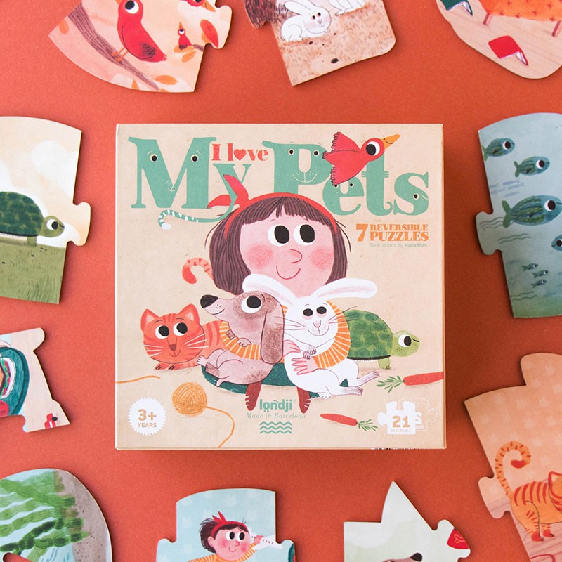 Londji - I Love My Pets - Puzzle - Londji - littleyoyo.ca
