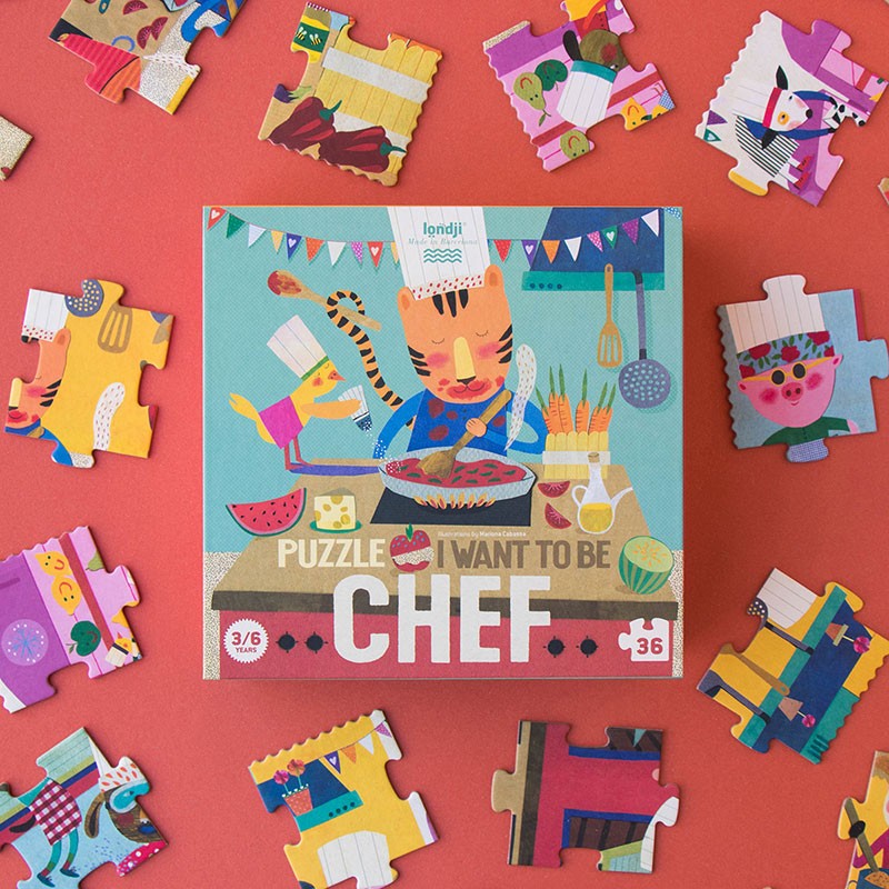 Londji - I Want to Be A Chef - Puzzle - Londji - littleyoyo.ca