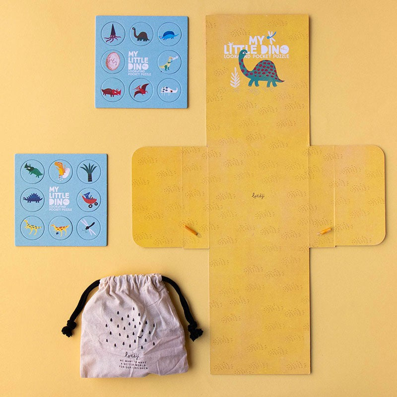 Londji - My Little Dino - Pocket Puzzle - Londji - littleyoyo.ca