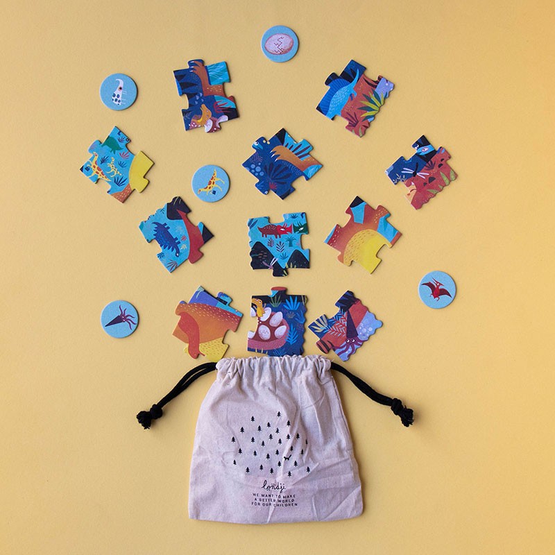 Londji - My Little Dino - Pocket Puzzle - Londji - littleyoyo.ca